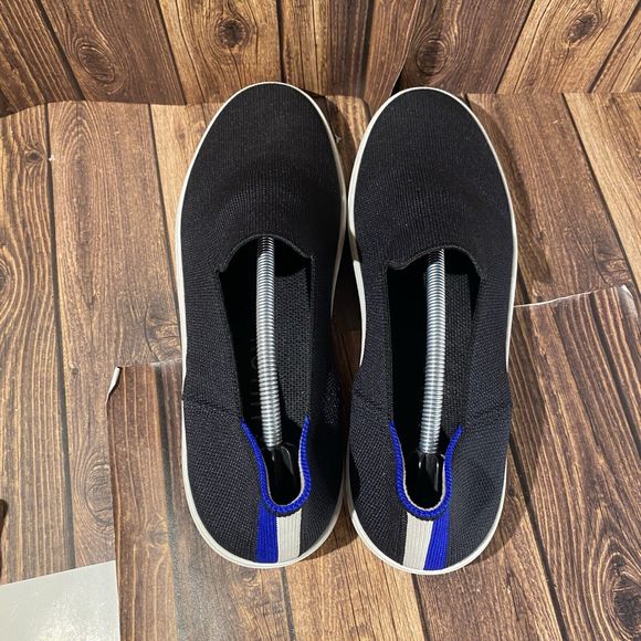 Rothys Women's The Original Slip On Sneakers Shoes Black Size 10 - Picture 5 of 8